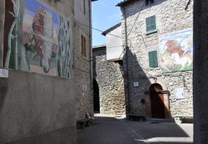 Mugnano perugia muri dipinti